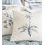Housse et insert de coussin décoratif carré peint à la main Liesl par Celerie Kemble