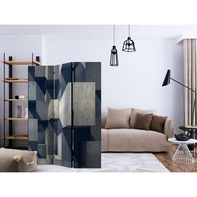 Broome 172 cm H Solid Wood Folding Room Divider