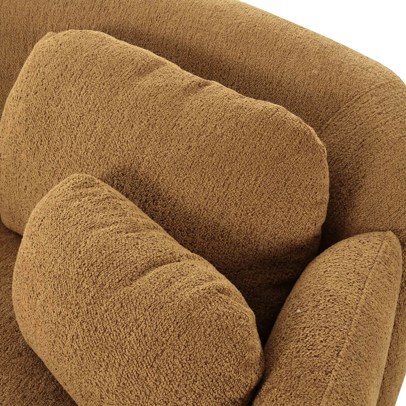 Canapé Tov Furniture Misty, Brun