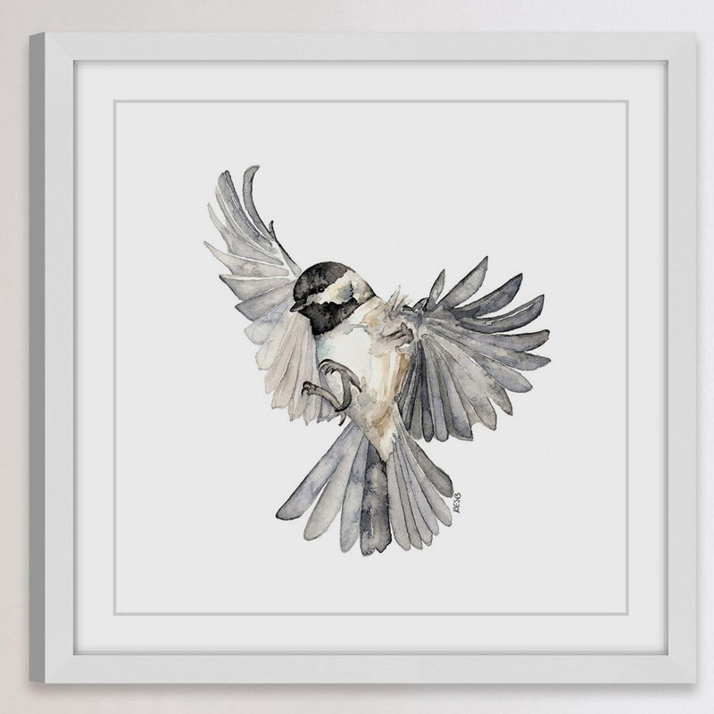 Rachel Byler - Single Picture Frame Painting, 51cm H x 51cm W x 3.81cm D