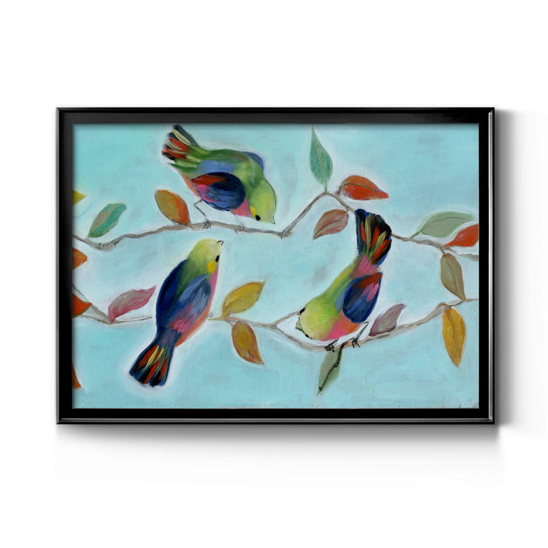 «Open Sky Study II», reproduction d'art sur toile, H 30,5 po x l 42,5 po x P 1,5 po, Noir