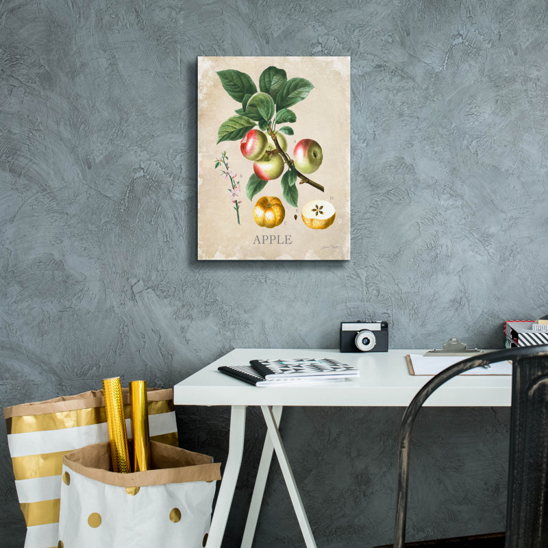 Art mural sur toile Epic Graffiti «Luscious Fruit Study D» par Jean Plout, H 16 po x l 12 po x P 0,75 po