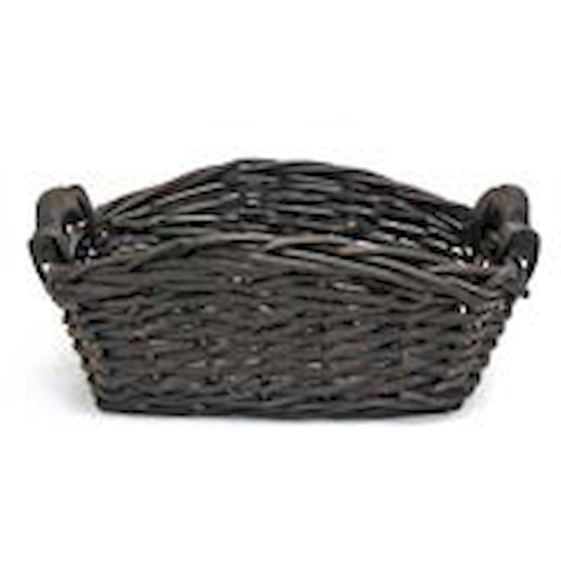 Gracie Oaks Wicker Box, 5" H x 11" W x 8.5" D
