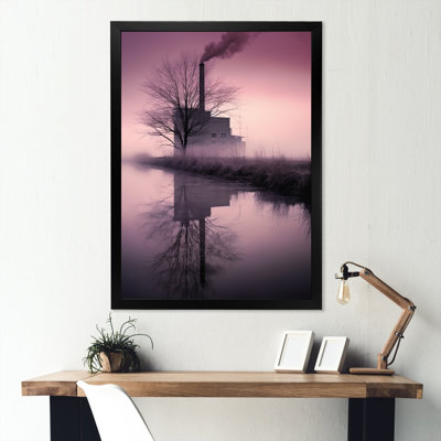 Moody Serenity Factory sur toile