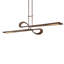 Luminaire suspendu géométrique à DEL pour îlot de cuisine Switchback-114767664