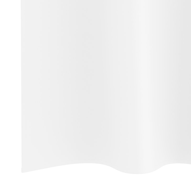 Tacorian Curtain Pair, 140cm Width x 175cm Drop, Pure White
