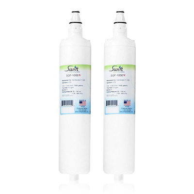 Filtre à eau commercial compatible F-1000 Swift Green filtres pour le F-1000, fabriqué aux États-Unis - paquet de 2