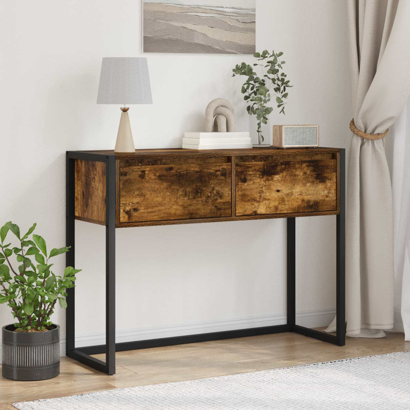 Metal Base, Smoke Oak