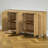 Retro 59" Wide Rectangular Buffet Table-526624994