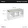 ClosetMaid Cubeicals 3-Cube Shoe Storage Bench