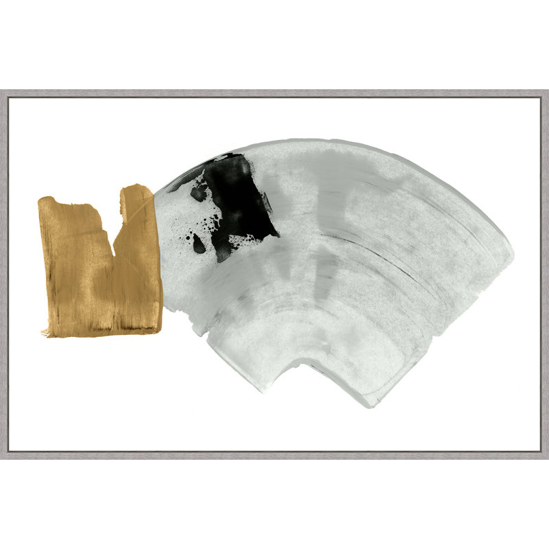 «Modern Strokes 5 SM» par Thom Filicia - peinture sur toile à cadre flottant