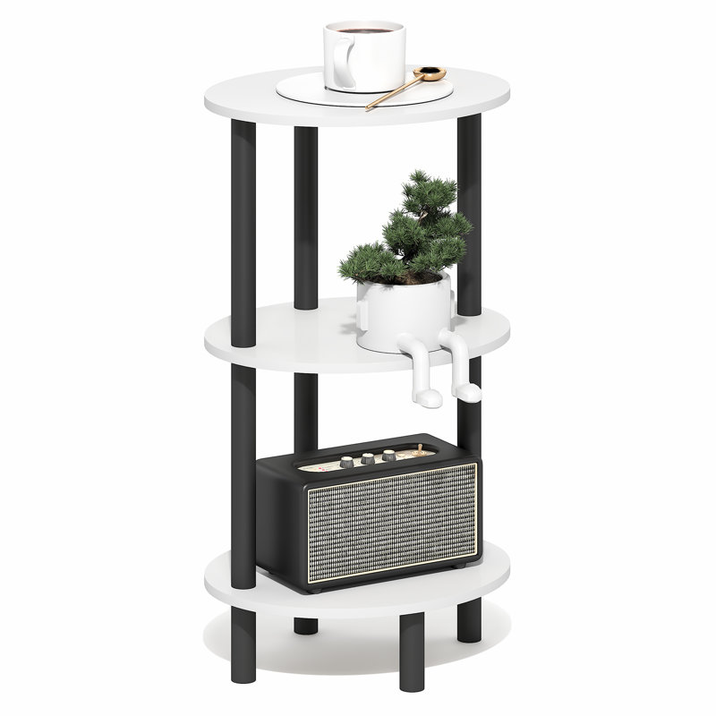 Bhuvan End Table, White