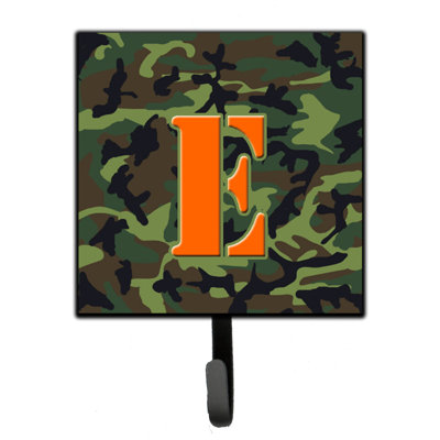 Crochet mural camo monogramme