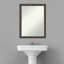 Petit miroir mural biseauté Camberley Whiskey