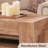 48" Modern Farmhouse Coffee Table With Hidden Storage Drawer,wood Thick Design For Living Room-699328588-699328561