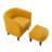 Upholstered Chair With Ottoman-770645366