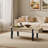 47.4'' W Mid-Century Modern Coffee Table with 2-Drawer Storage