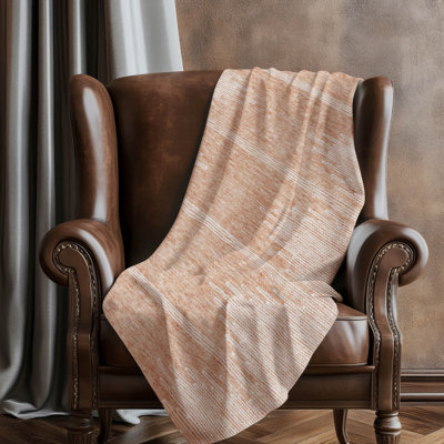 Addison Machine Washable Sherpa ASB647 Modern Throw Blanket