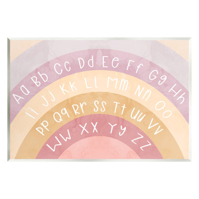 Alphabet On Mute Arches par Lil 'Rue