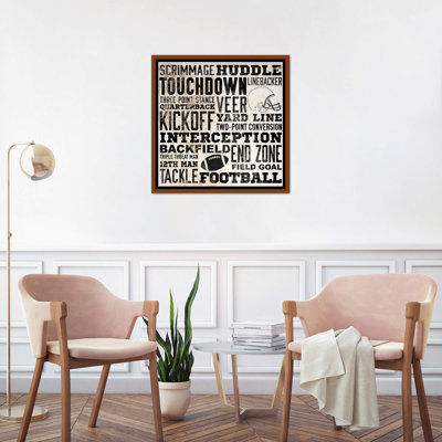 Sports Type I - reproduction d'art textuel