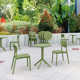 Farrah Outdoor Stacking Dining Side Chair