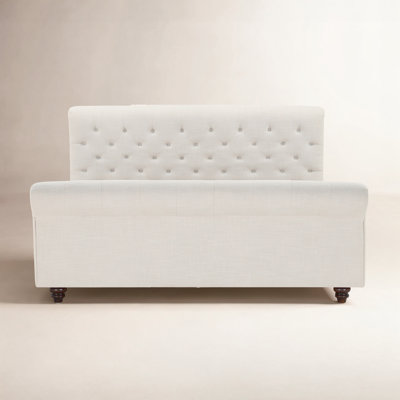 Jennifer Upholstered Sleigh Bed