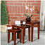 Ensemble de 3 tables gigognes cerise