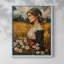 WOMEN Series CCLVI - reproduction encadrée de qualité supérieure - prête à être accrochée - aucun clou requis-1041504992-1041504996