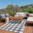 Buffalo Plaid Outdoor Mats Plastic Straw Rug Waterproof Washable Outdoor Rug for Garden Backyard Picnic Camping RV Deck Beach Trailer-23881988