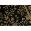 Élégant tapis noir Art Deco