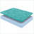 Mattresses 8" Medium Feel All-Foam Cool Gel Conforming Memory Foam-Top, Greenguard Gold Certified | Gray | California King-1660439766-1660439765