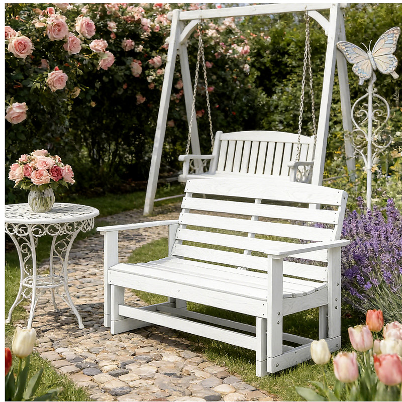 Double chaise berçante, banc oscillant attrayant