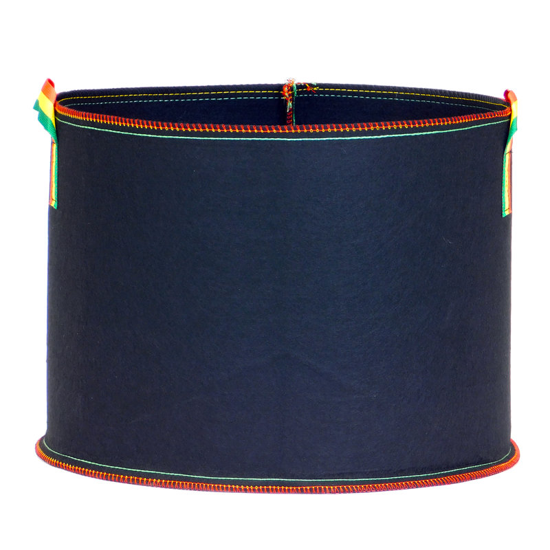 Pot à fleurs en plastique Mizraim, H 15,75 po x l 12 po x P 12 po