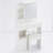 Small Size Left Drawer Desktop Vanity Table + Cushioned Stool, Extra Large Right sliding mirror, Multi Layer High Capacity Storage, Practical Fashionable Dresser, Suitable For Small Space-1536187805