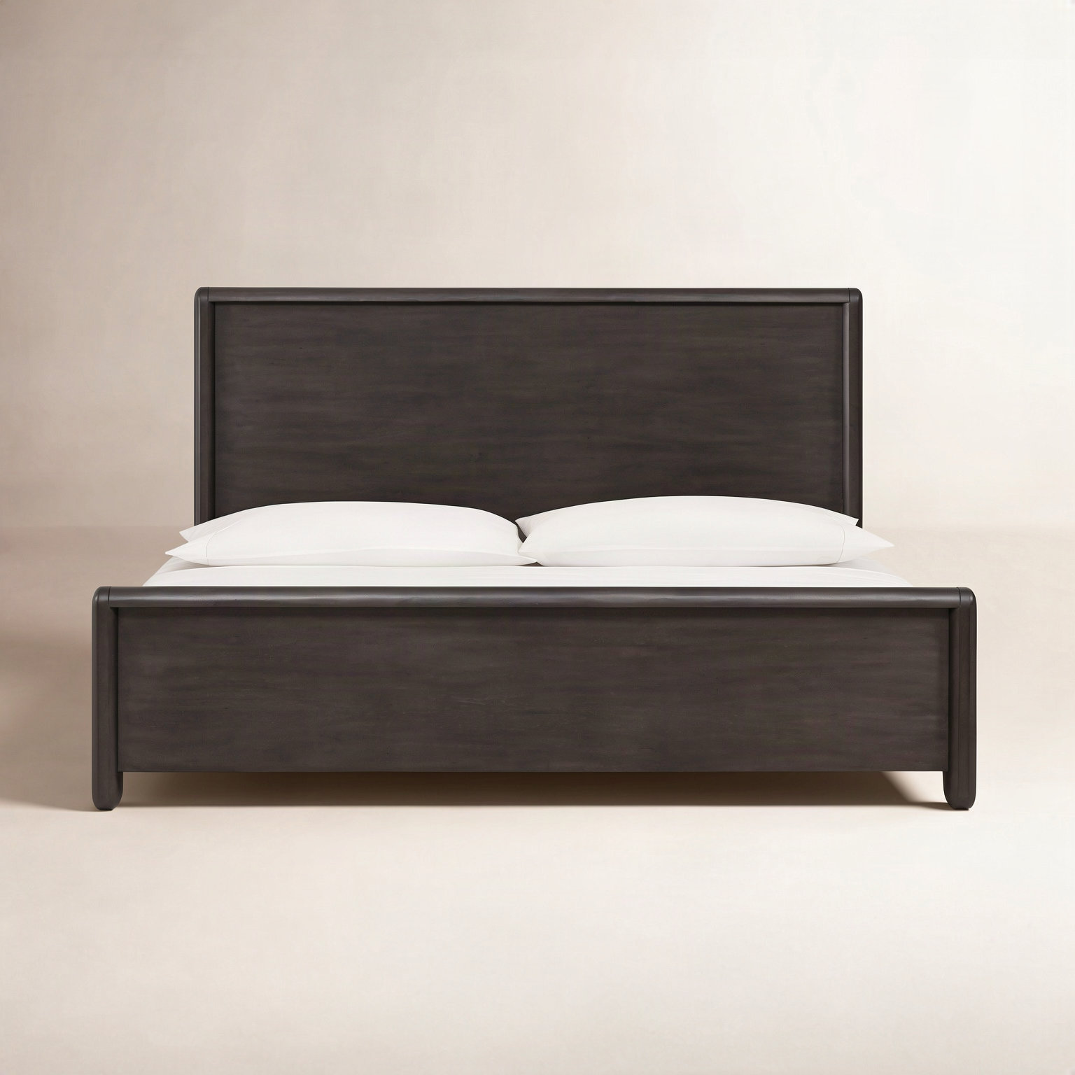 Acacia Wood Platform Bed, King