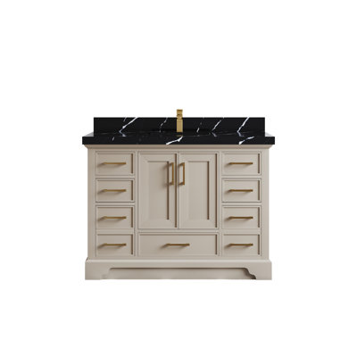 Charlotte 48'' Single Bathroom Vanity with Top