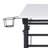 Techni Mobili Adjustable Metal Base Computer Desk-111986959