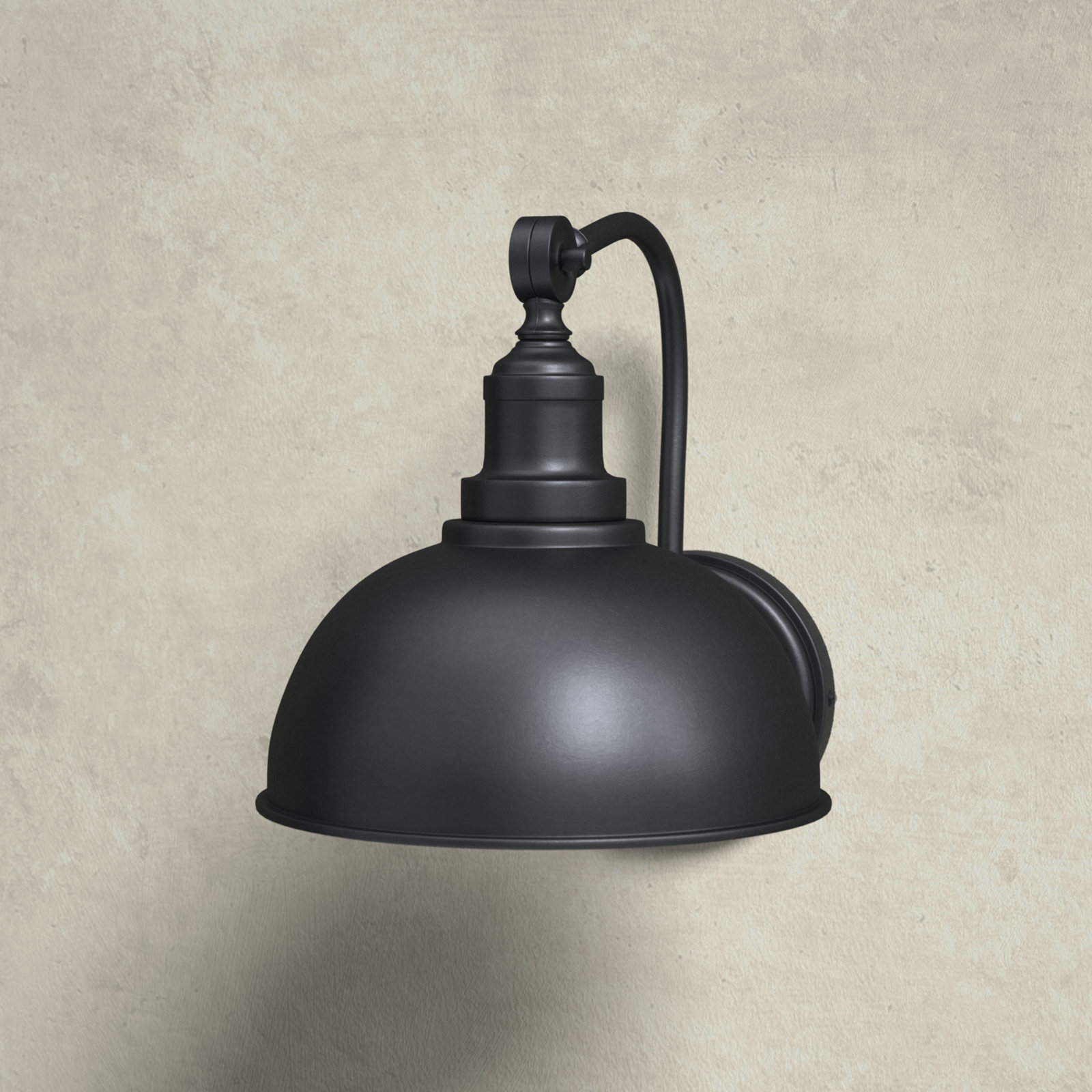 Petal Single Light Dimmable Armed Sconce
