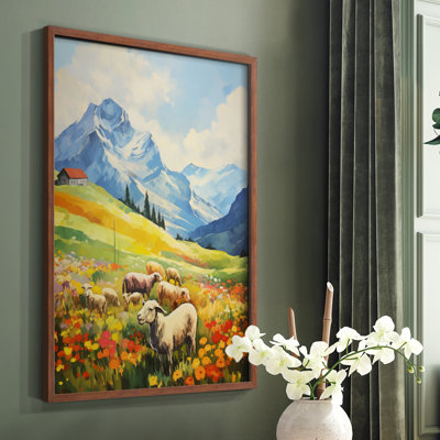Série LANDSCAPES CCXL - reproduction encadrée de qualité supérieure - prête à être accrochée - aucun clou requis