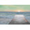 «Sunrise Dock» par Sue Schlabach - peinture sur toile tendue