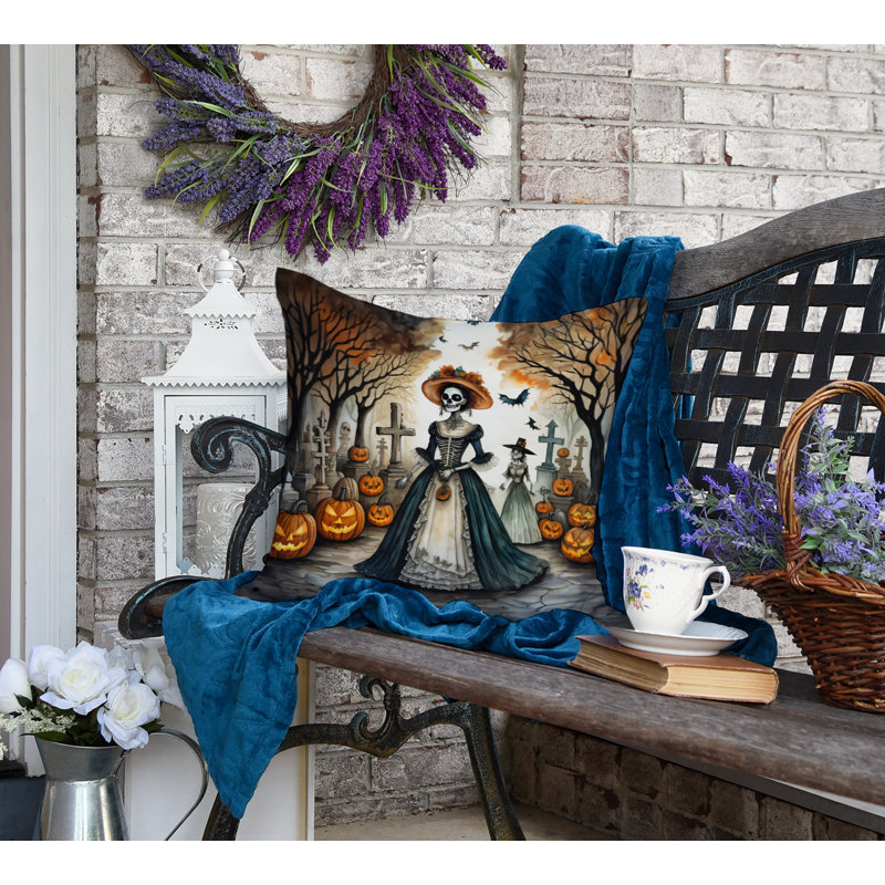 Coussin More Spooky Halloween, 18 po x 18 po