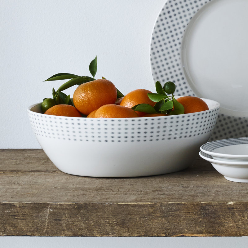 Bol à légumes Noritake, 96 oz., Gris
