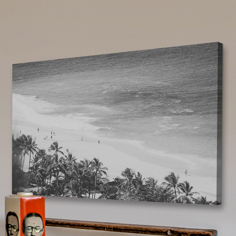 « retour to paradise » par morgan j hartley, reproduction d’art sur toile tendue, H 40 po x l 60 po x P 1,5 po