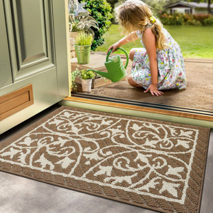 Color&Geometry Front Double Door Mats Outdoor: Large Doormat for Outside  Entry Home Entrance Back Porch Patio Waterproof | Heavy Duty Non-Slip