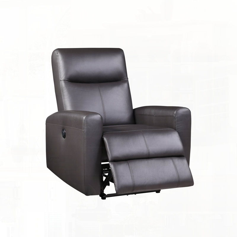 Top Grain Leather Match Power Motion Recliner