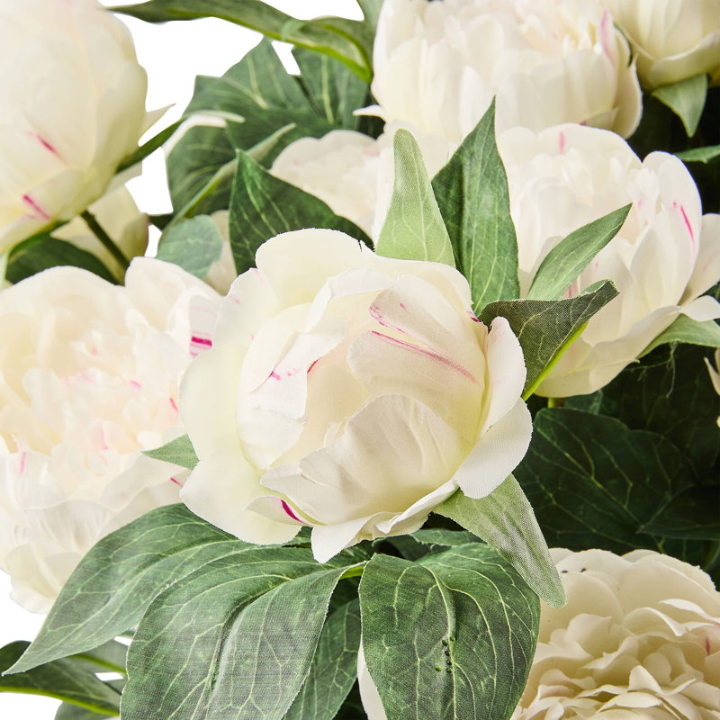 Peony Urn Filler, White