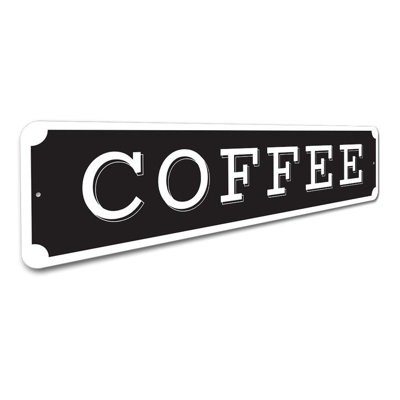 Coffee Aluminum Sign