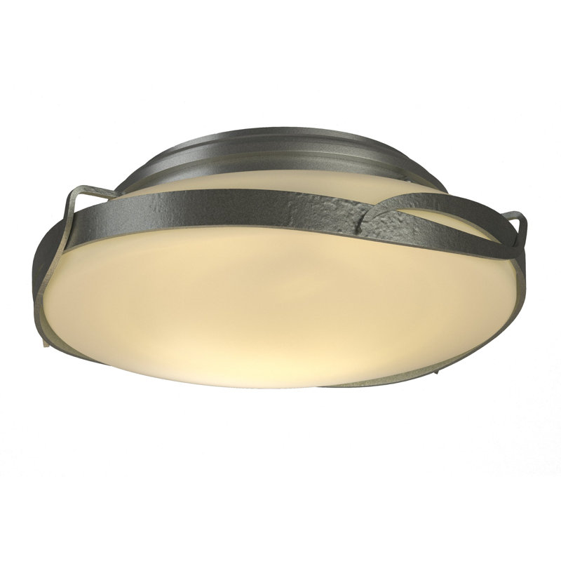 Flora 2 - Light 13.9" Flush Mount, Vintage Platinum