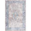 Tapis beige / bleu océan lavable antidérapant traditionnel -1759987484