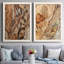 «Tree Texture Triptych I-Premium», toile encadrée - prête à être accrochée-786477495-786477494